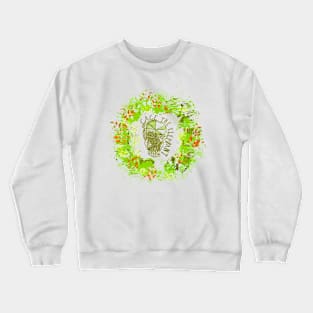 Cage Paint Splatter Crewneck Sweatshirt